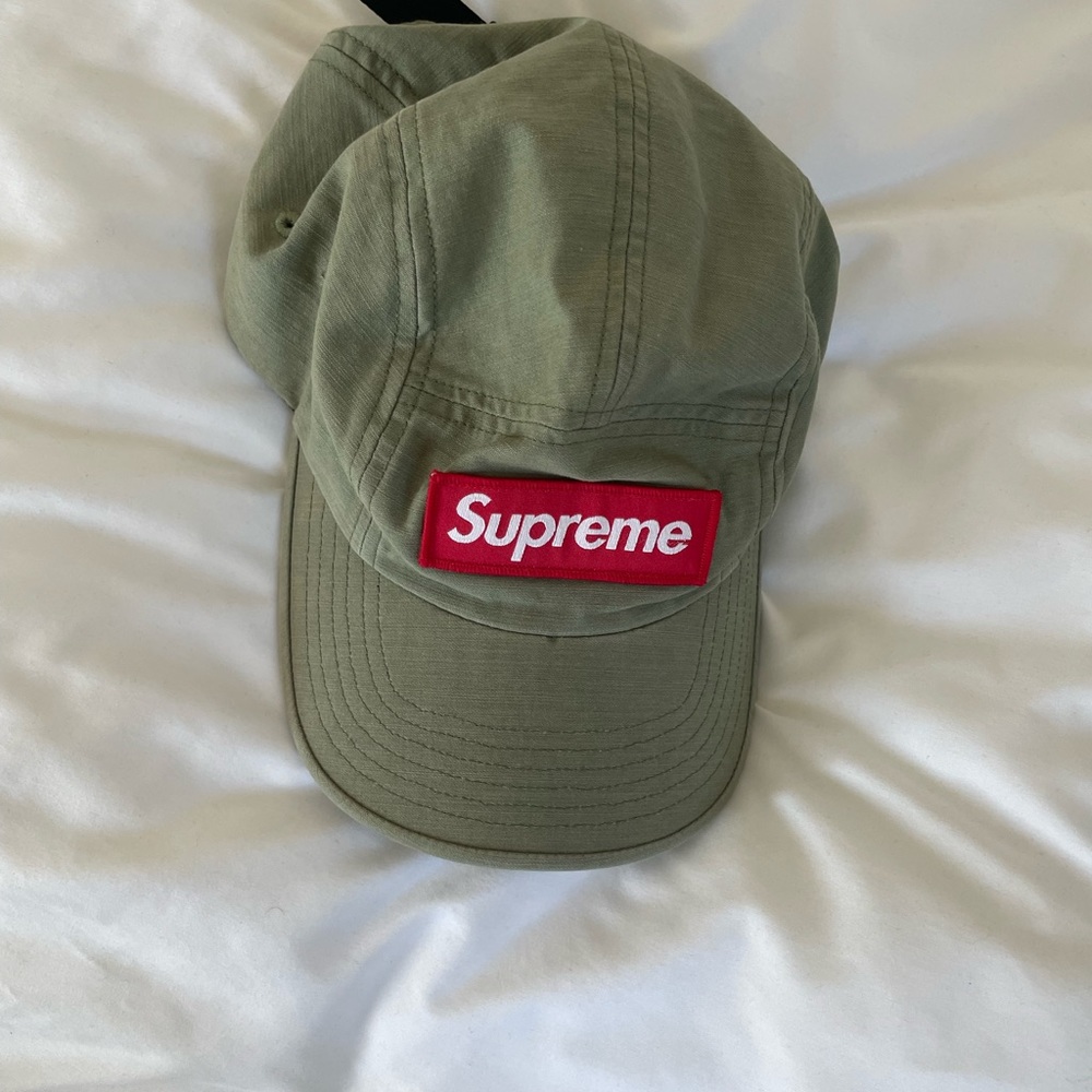 Supreme logo box camp cap